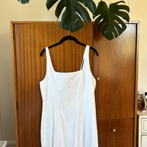 Abercrombie linen maxi dress